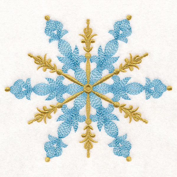 Frosted Snowflake