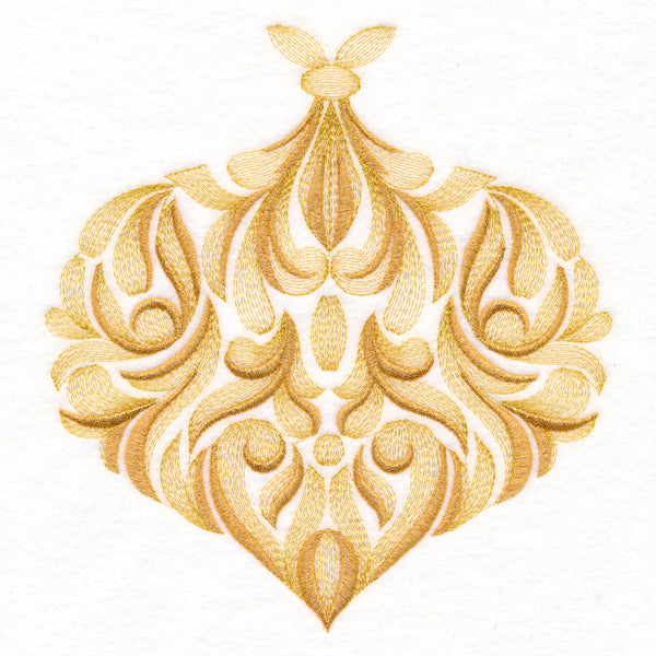 Christmas Baroque Ornament