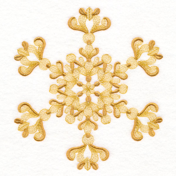 Christmas Baroque Snowflake