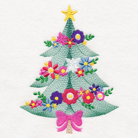 Merry Modern Christmas Tree