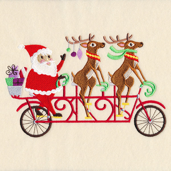 Cruisin' Christmas Santa & Reindeer