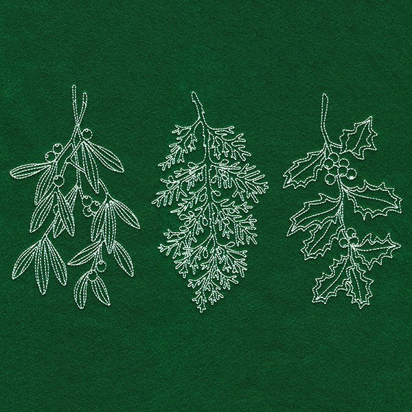 Festive Boughs Border