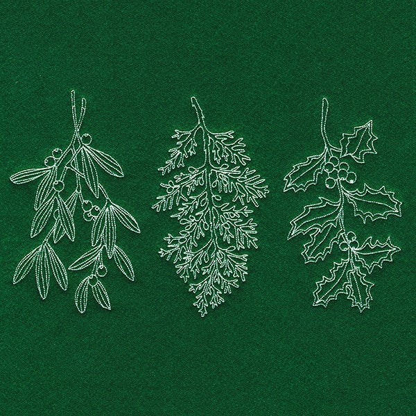 Festive Boughs Border