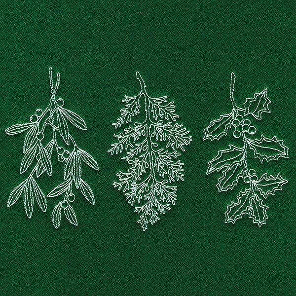 Festive Boughs Border