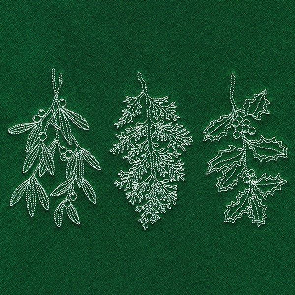 Festive Boughs Border