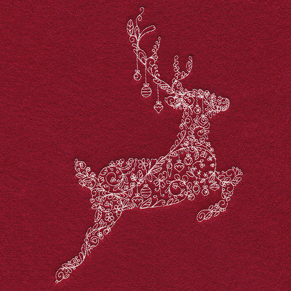 Yuletide Filigree - Reindeer