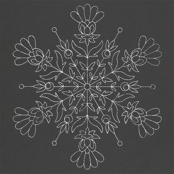 Blossoming Winter Snowflake