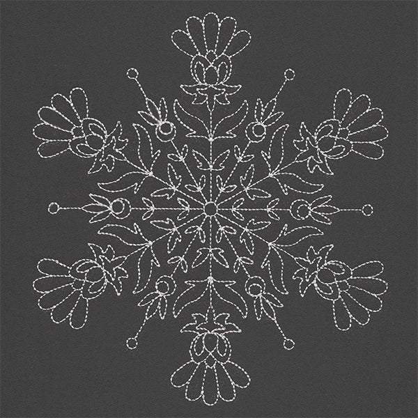 Blossoming Winter Snowflake
