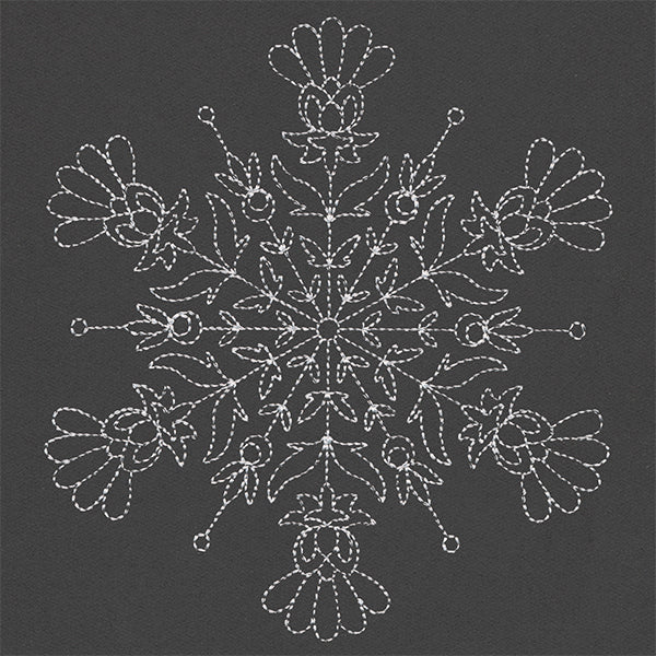 Blossoming Winter Snowflake