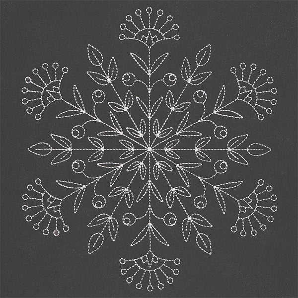 Blooming Winter Snowflake