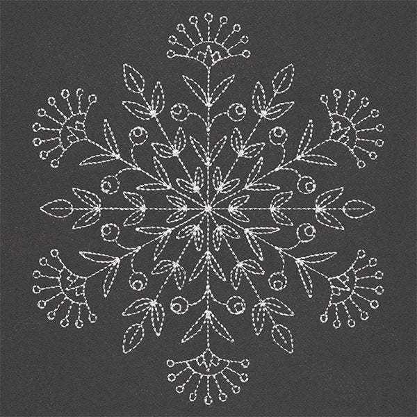 Blooming Winter Snowflake