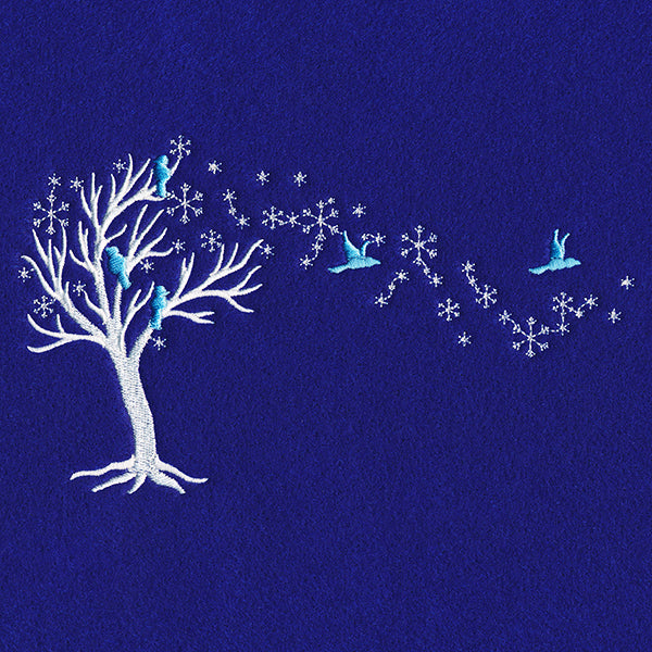 Blustery Winter Tree