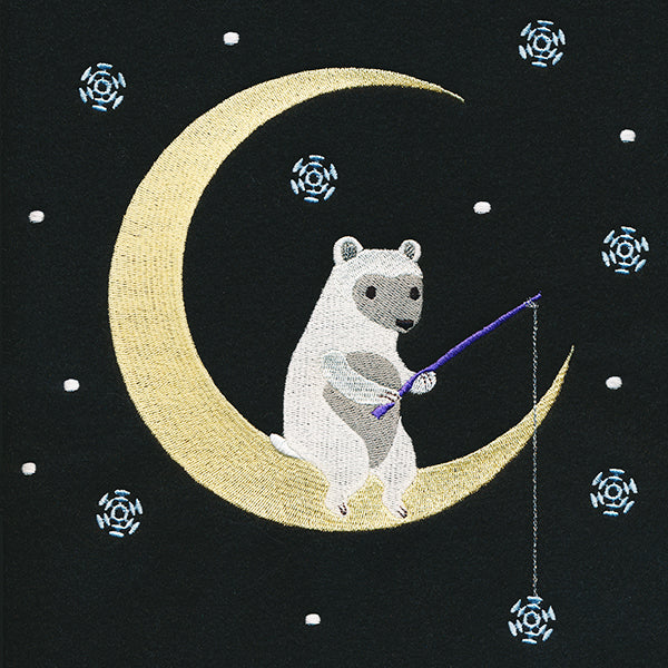 Fishing for Snowflakes Polar Bear