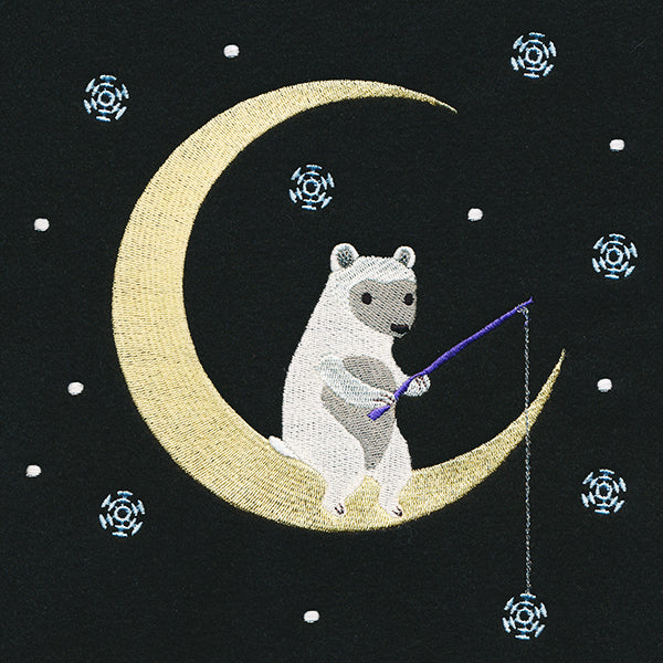 Fishing for Snowflakes Polar Bear