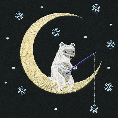 Fishing for Snowflakes Polar Bear