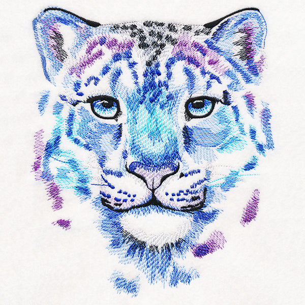 Color Theory Snow Leopard