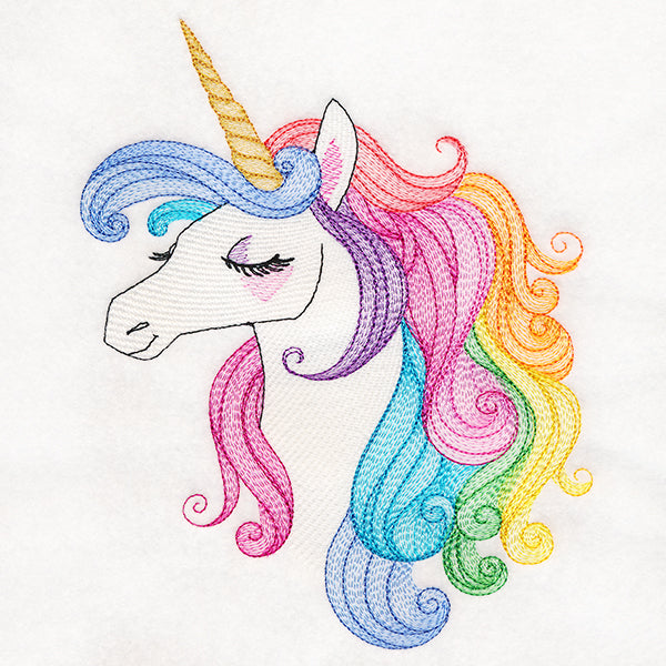 Rainbow Glam Unicorn