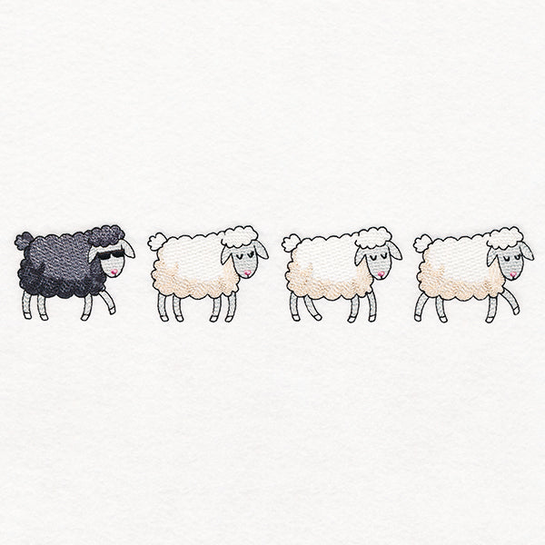Bah Bah Black Sheep Border