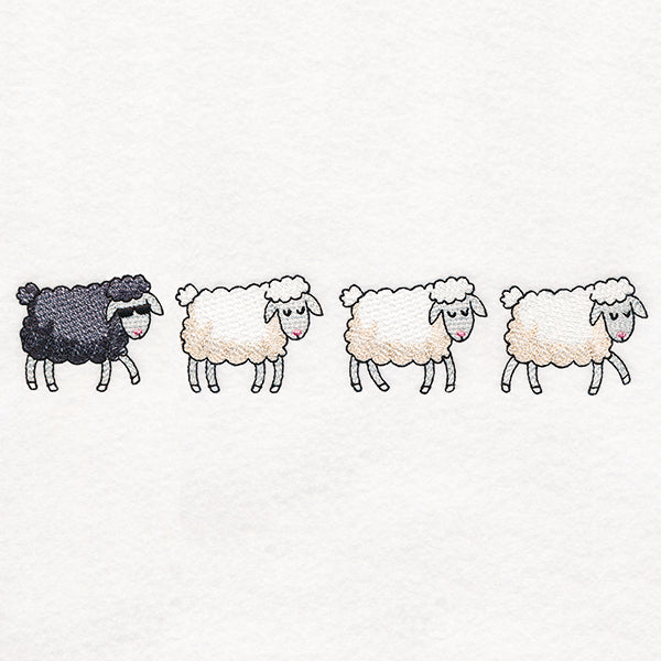Bah Bah Black Sheep Border