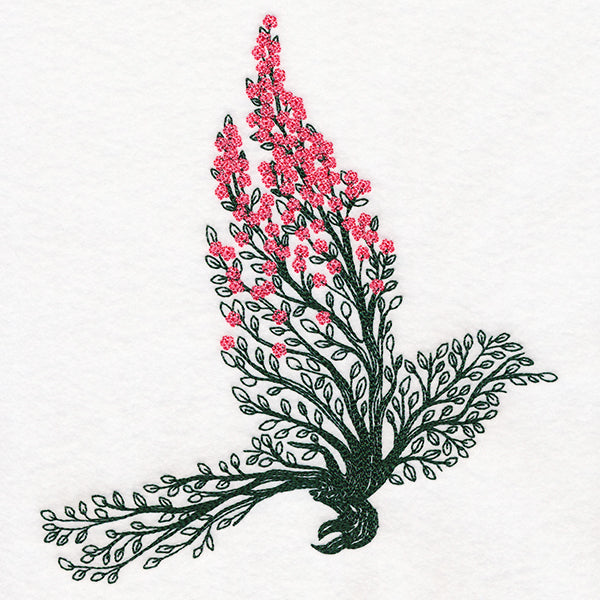 Branching Bird in Bloom