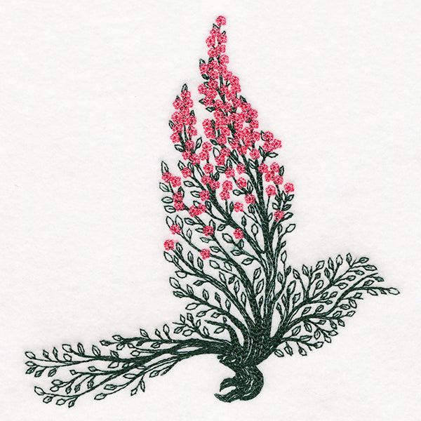 Branching Bird in Bloom