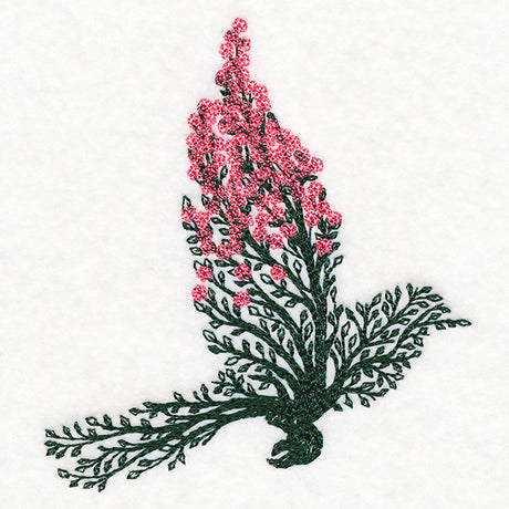 Branching Bird in Bloom