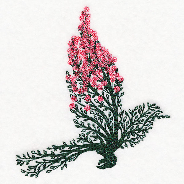 Branching Bird in Bloom