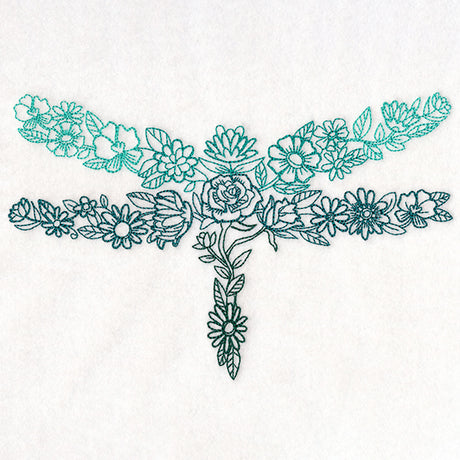 Floral Dragonfly