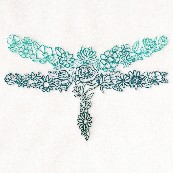 Floral Dragonfly