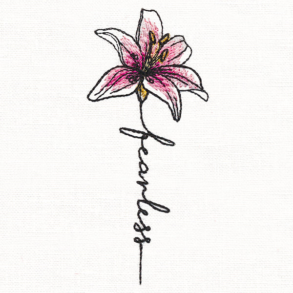 Fearless Lily in Bloom