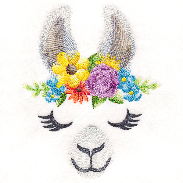 Enchanting Llama Face