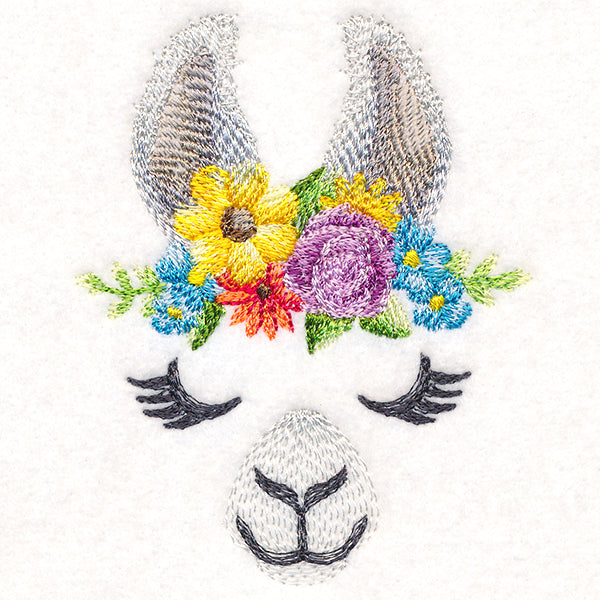 Enchanting Llama Face