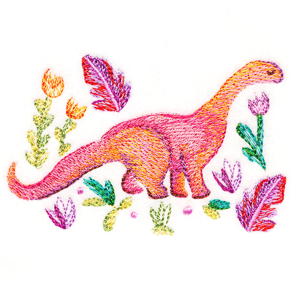 Watercolor Brontosaurus