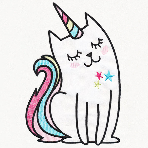 Charming Magic Unicorn Cat
