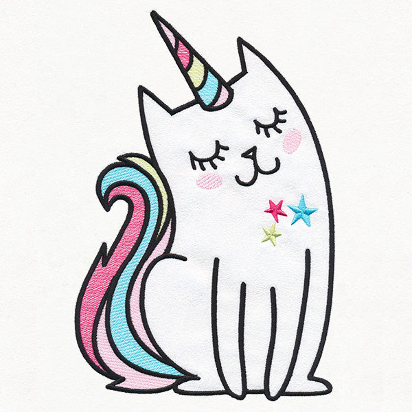 Charming Magic Unicorn Cat