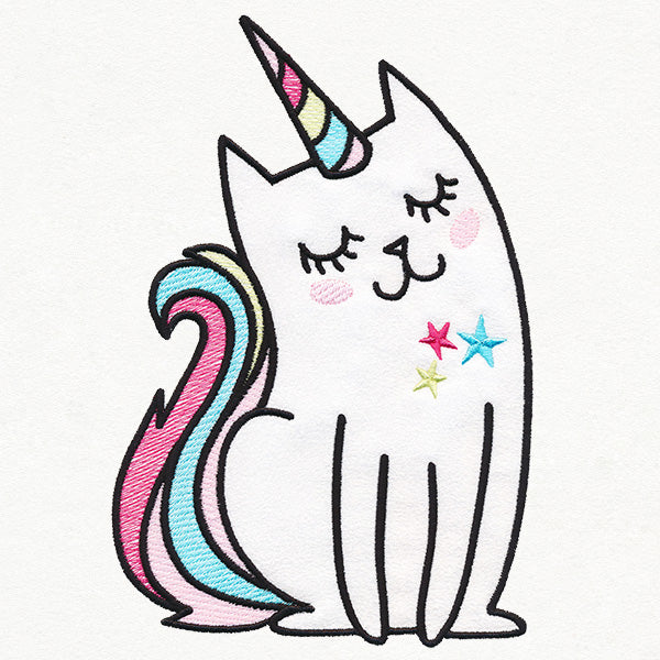 Charming Magic Unicorn Cat