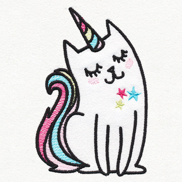 Charming Magic Unicorn Cat