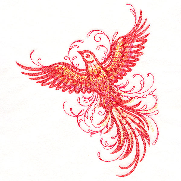 Fanciful Flourishes - Bird