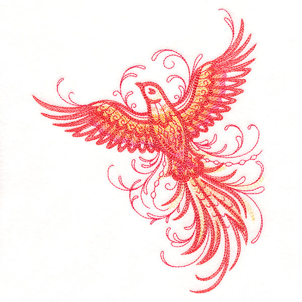 Fanciful Flourishes - Bird