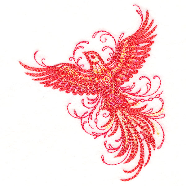 Fanciful Flourishes - Bird