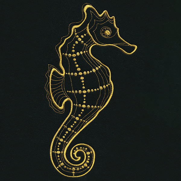 Gilded Seahorse