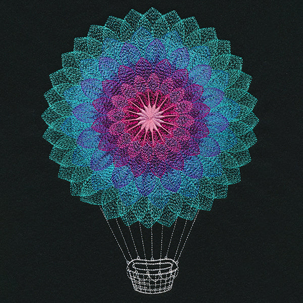 Blooming Mirage Hot Air Balloon