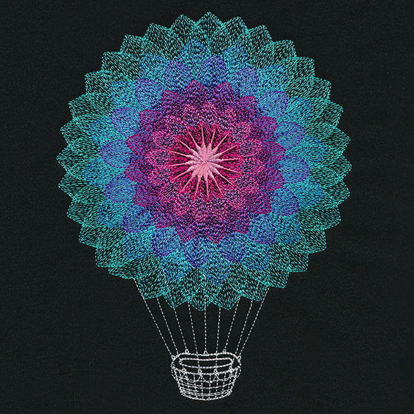 Blooming Mirage Hot Air Balloon