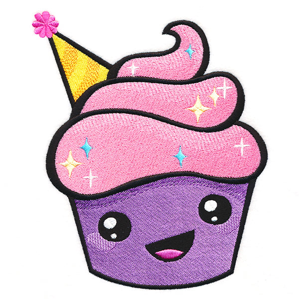 Kawaii Birthday Cupcake