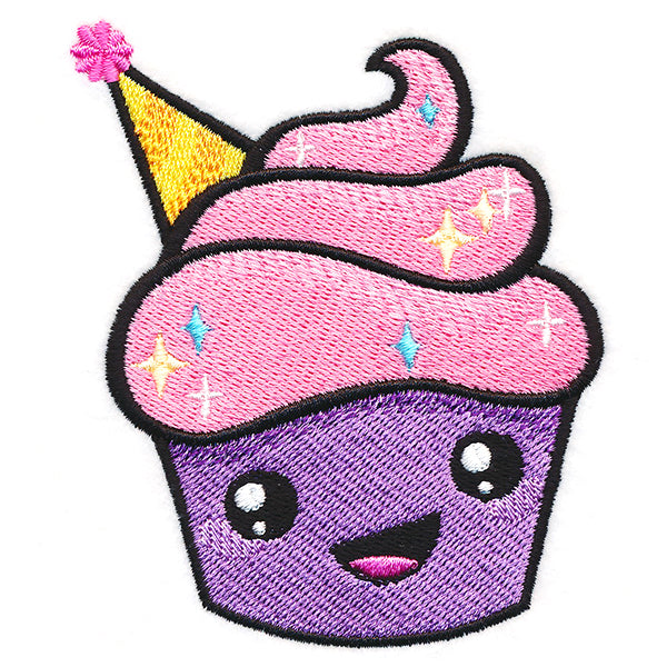 Kawaii Birthday Cupcake