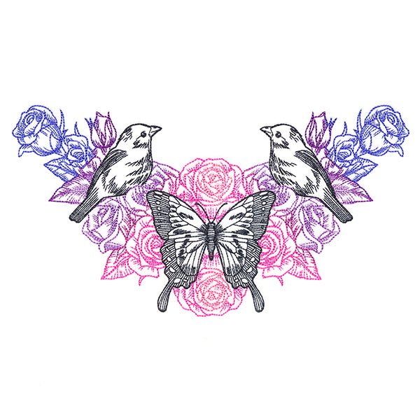 Winged Beauties Crest