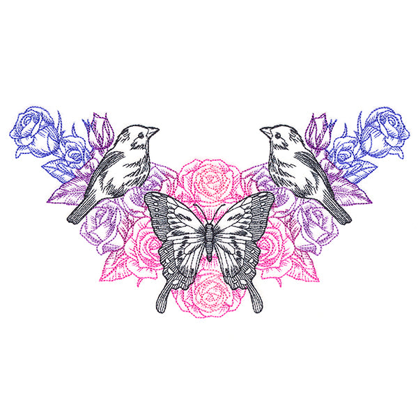 Winged Beauties Crest