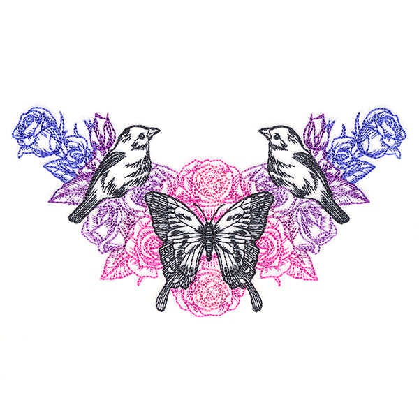 Winged Beauties Crest