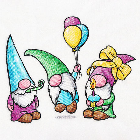 Birthday Gnomies