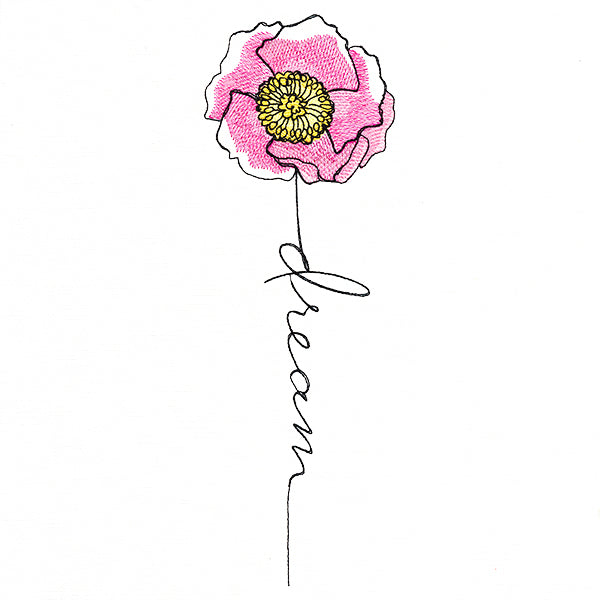 Dream Wild Rose in Bloom